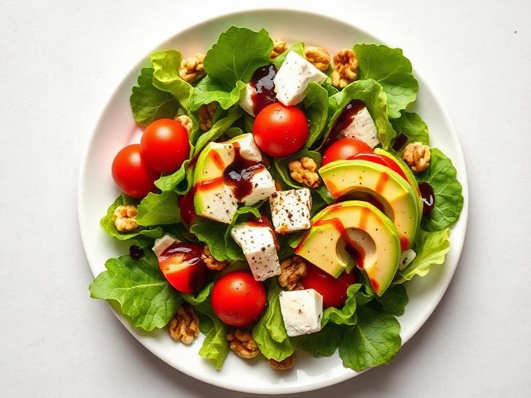Seasonal Salad with Balsamic