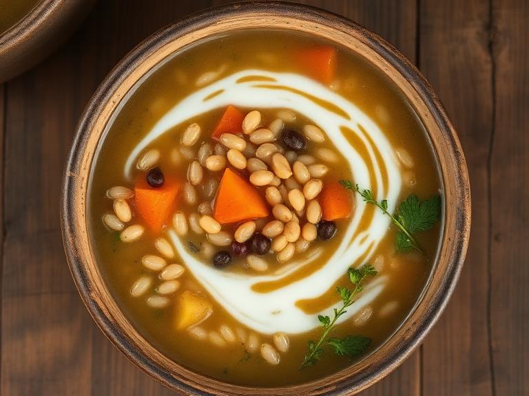Traditional Barley Soup
